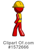 Red Design Mascot Clipart #1572666 by Leo Blanchette