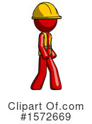 Red Design Mascot Clipart #1572669 by Leo Blanchette