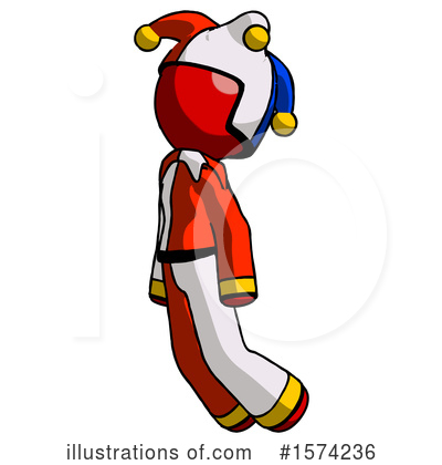 Royalty-Free (RF) Red Design Mascot Clipart Illustration by Leo Blanchette - Stock Sample #1574236