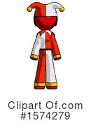 Red Design Mascot Clipart #1574279 by Leo Blanchette