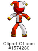 Red Design Mascot Clipart #1574280 by Leo Blanchette