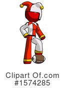 Red Design Mascot Clipart #1574285 by Leo Blanchette