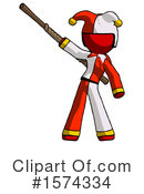 Red Design Mascot Clipart #1574334 by Leo Blanchette