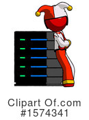 Red Design Mascot Clipart #1574341 by Leo Blanchette