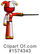 Red Design Mascot Clipart #1574343 by Leo Blanchette