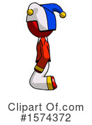 Red Design Mascot Clipart #1574372 by Leo Blanchette