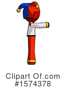 Red Design Mascot Clipart #1574378 by Leo Blanchette