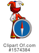 Red Design Mascot Clipart #1574384 by Leo Blanchette