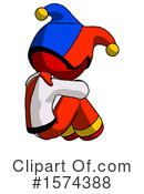 Red Design Mascot Clipart #1574388 by Leo Blanchette