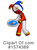 Red Design Mascot Clipart #1574389 by Leo Blanchette