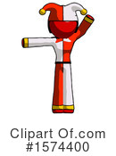 Red Design Mascot Clipart #1574400 by Leo Blanchette