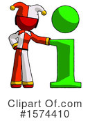 Red Design Mascot Clipart #1574410 by Leo Blanchette