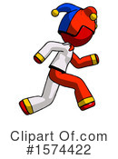 Red Design Mascot Clipart #1574422 by Leo Blanchette