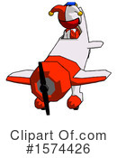 Red Design Mascot Clipart #1574426 by Leo Blanchette