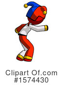 Red Design Mascot Clipart #1574430 by Leo Blanchette