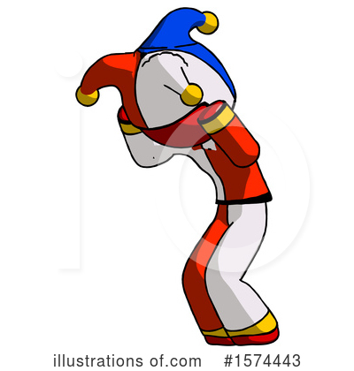 Royalty-Free (RF) Red Design Mascot Clipart Illustration by Leo Blanchette - Stock Sample #1574443
