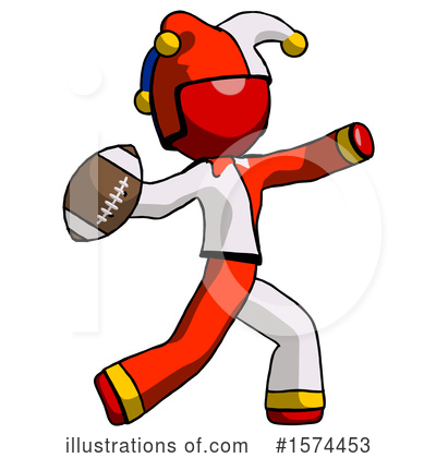 Royalty-Free (RF) Red Design Mascot Clipart Illustration by Leo Blanchette - Stock Sample #1574453