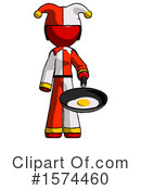 Red Design Mascot Clipart #1574460 by Leo Blanchette