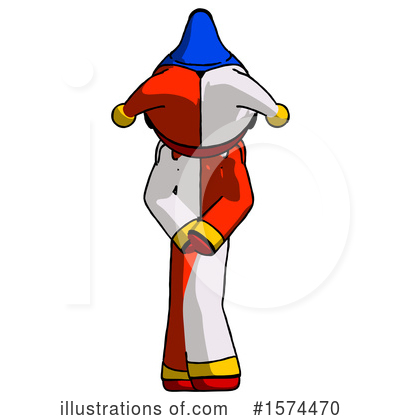 Royalty-Free (RF) Red Design Mascot Clipart Illustration by Leo Blanchette - Stock Sample #1574470