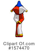 Red Design Mascot Clipart #1574470 by Leo Blanchette