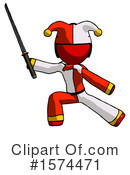 Red Design Mascot Clipart #1574471 by Leo Blanchette
