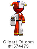 Red Design Mascot Clipart #1574473 by Leo Blanchette