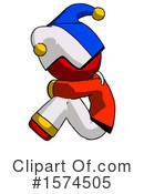 Red Design Mascot Clipart #1574505 by Leo Blanchette