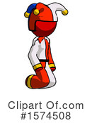 Red Design Mascot Clipart #1574508 by Leo Blanchette