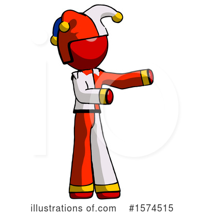 Royalty-Free (RF) Red Design Mascot Clipart Illustration by Leo Blanchette - Stock Sample #1574515