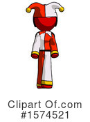 Red Design Mascot Clipart #1574521 by Leo Blanchette