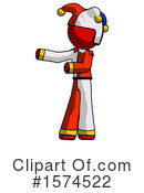 Red Design Mascot Clipart #1574522 by Leo Blanchette