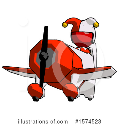 Royalty-Free (RF) Red Design Mascot Clipart Illustration by Leo Blanchette - Stock Sample #1574523