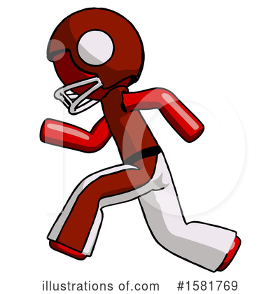 Royalty-Free (RF) Red Design Mascot Clipart Illustration by Leo Blanchette - Stock Sample #1581769