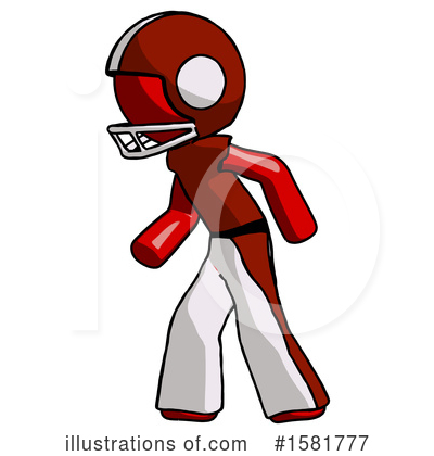 Royalty-Free (RF) Red Design Mascot Clipart Illustration by Leo Blanchette - Stock Sample #1581777