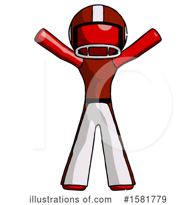 Royalty-Free (RF) Red Design Mascot Clipart Illustration by Leo Blanchette - Stock Sample #1581779