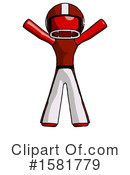 Red Design Mascot Clipart #1581779 by Leo Blanchette