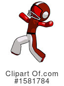Red Design Mascot Clipart #1581784 by Leo Blanchette