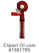 Red Design Mascot Clipart #1581785 by Leo Blanchette