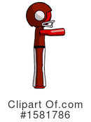 Red Design Mascot Clipart #1581786 by Leo Blanchette