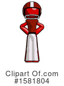 Red Design Mascot Clipart #1581804 by Leo Blanchette