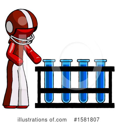 Royalty-Free (RF) Red Design Mascot Clipart Illustration by Leo Blanchette - Stock Sample #1581807