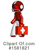 Red Design Mascot Clipart #1581821 by Leo Blanchette