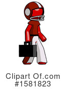 Red Design Mascot Clipart #1581823 by Leo Blanchette