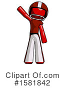Red Design Mascot Clipart #1581842 by Leo Blanchette