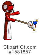 Red Design Mascot Clipart #1581857 by Leo Blanchette