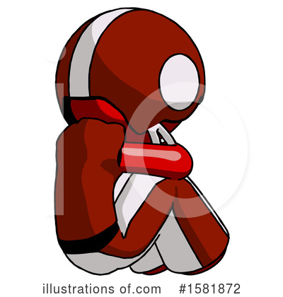 Royalty-Free (RF) Red Design Mascot Clipart Illustration by Leo Blanchette - Stock Sample #1581872
