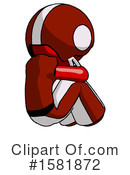 Red Design Mascot Clipart #1581872 by Leo Blanchette