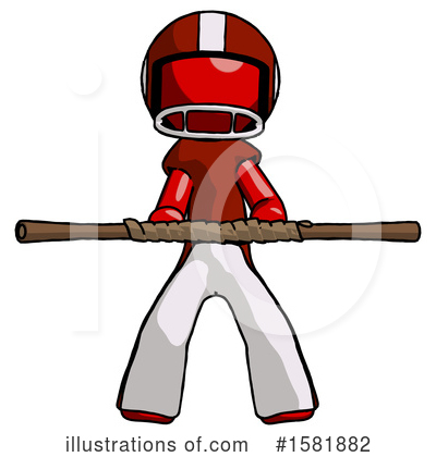 Royalty-Free (RF) Red Design Mascot Clipart Illustration by Leo Blanchette - Stock Sample #1581882