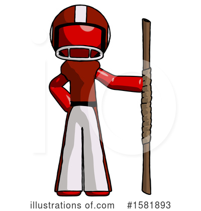 Royalty-Free (RF) Red Design Mascot Clipart Illustration by Leo Blanchette - Stock Sample #1581893