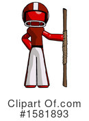 Red Design Mascot Clipart #1581893 by Leo Blanchette